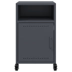 Bedside Cabinets 2 pcs Anthracite 36x39x59 cm Steel