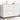 Sideboard White 100.5x39x72 cm Steel