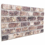 3D Wall Panels 10 pcs Dark Brown 100x50 cm EPS