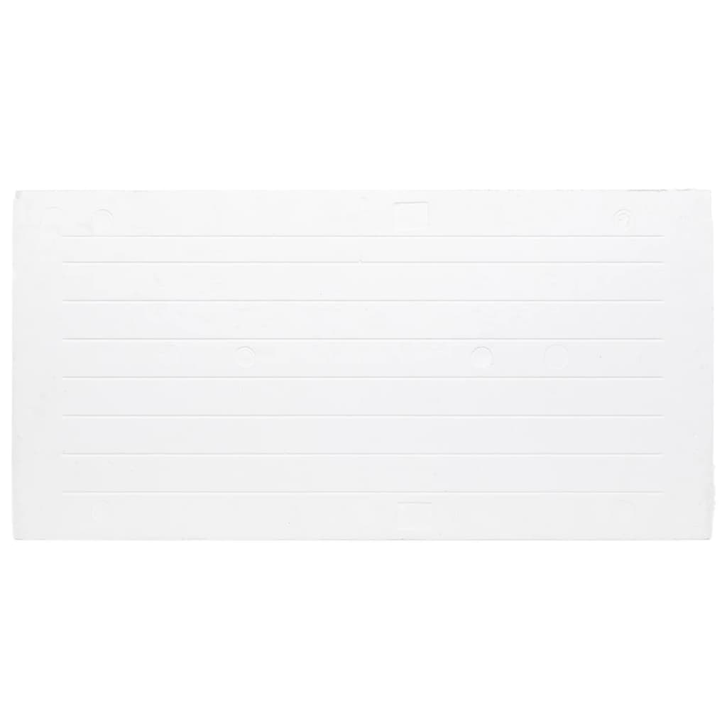 3D Wall Panels 10 pcs Red and White 100x50 cm EPS