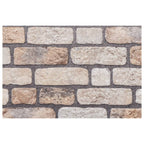 3D Wall Panels 10 pcs Light Brown 100x50 cm EPS