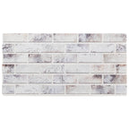 3D Wall Panels 10 pcs Light Grey 100x50 cm EPS