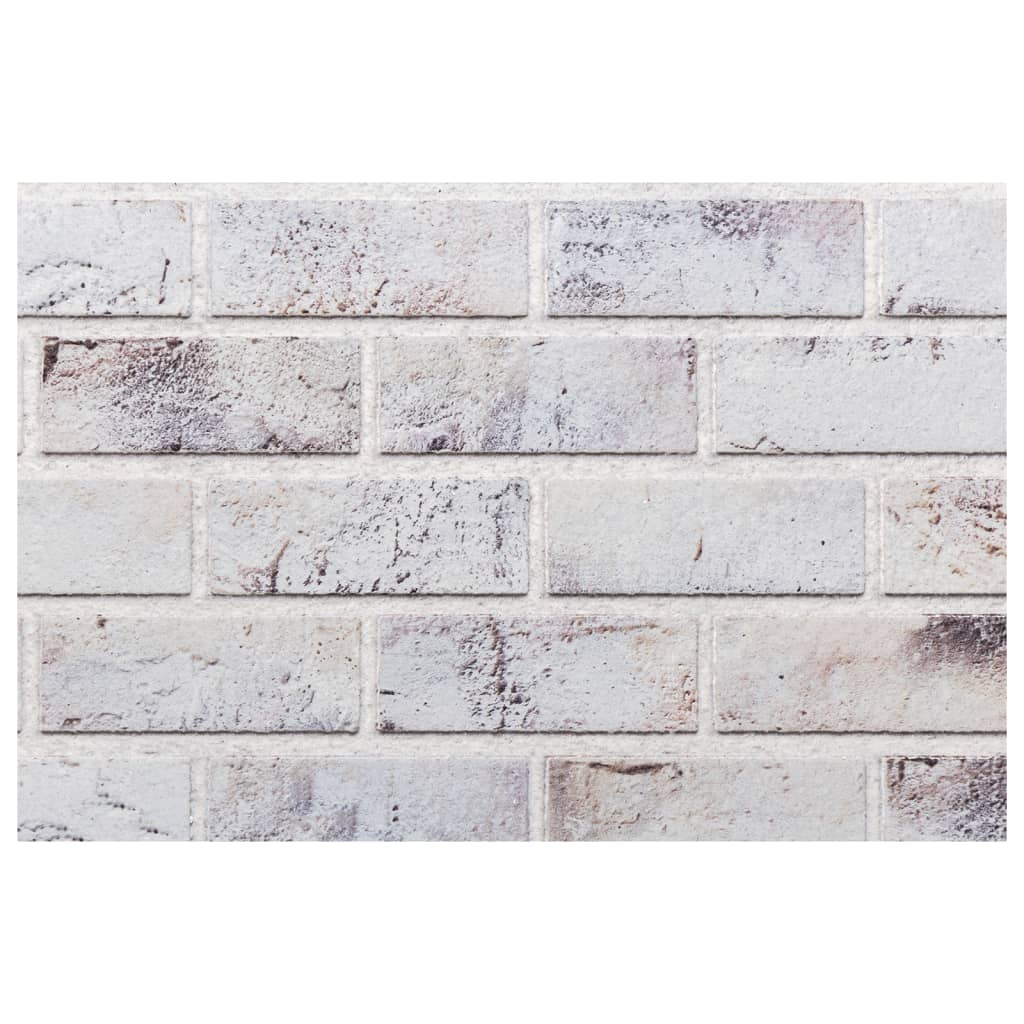 3D Wall Panels 10 pcs Light Grey 100x50 cm EPS