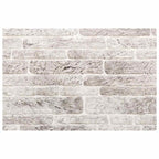 3D Wall Panels 10 pcs Light Grey 100x50 cm EPS