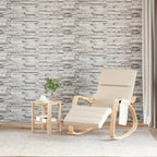 3D Wall Panels 14 pcs Light Grey 100x25 cm EPS