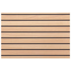 3D Wall Panels 5 pcs Brown 100x50 cm EPS