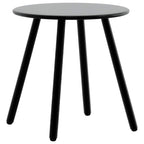 Garden Chair Set 3 pcs Black and Light Grey Poly Rattan