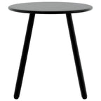 Garden Chair Set 3 pcs Black and Light Grey Poly Rattan