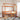 Kids' Bed Roof Wax Brown 217x95.5x159 cm Solid Wood Pine