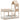 Bunk Bed Without Mattress Single Solid Wood Pine