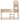 Bunk Bed Without Mattress Single Solid Wood Pine