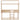 Bunk Bed Without Mattress Single Solid Wood Pine