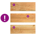 Stair Treads 4 pcs Light Brown 70x25x2 cm Solid Wood Oak