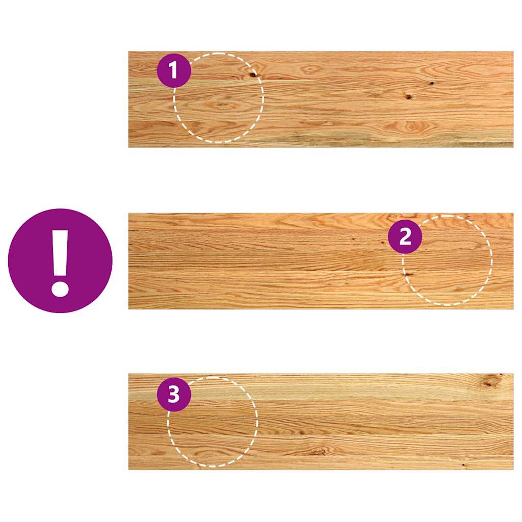 Stair Treads 4 pcs Light Brown 100x25x2 cm Solid Wood Oak