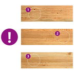 Stair Treads 4 pcs Light Brown 80x30x2 cm Solid Wood Oak