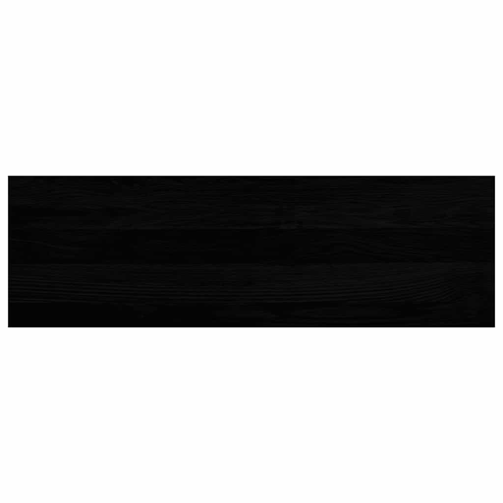 Stair Treads 4 pcs Dark Brown 80x25x2 cm Solid Wood Oak