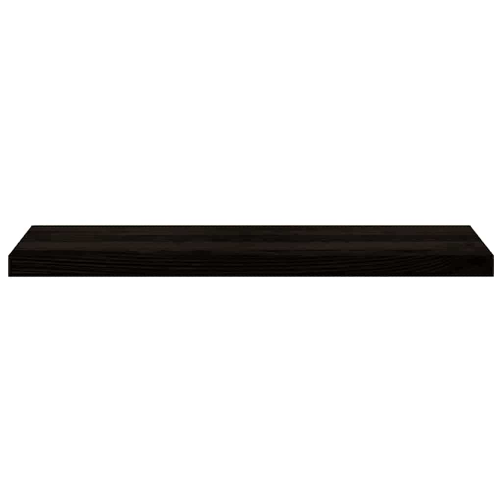 Stair Treads 12 pcs Dark Brown 90x25x2 cm Solid Wood Oak