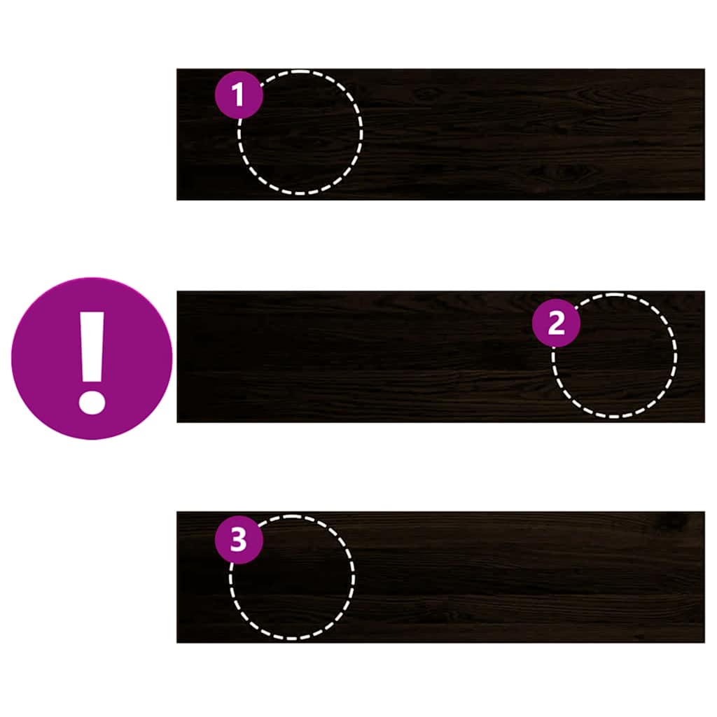 Stair Treads 12 pcs Dark Brown 100x25x2 cm Solid Wood Oak