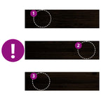 Stair Treads 12 pcs Dark Brown 100x25x2 cm Solid Wood Oak