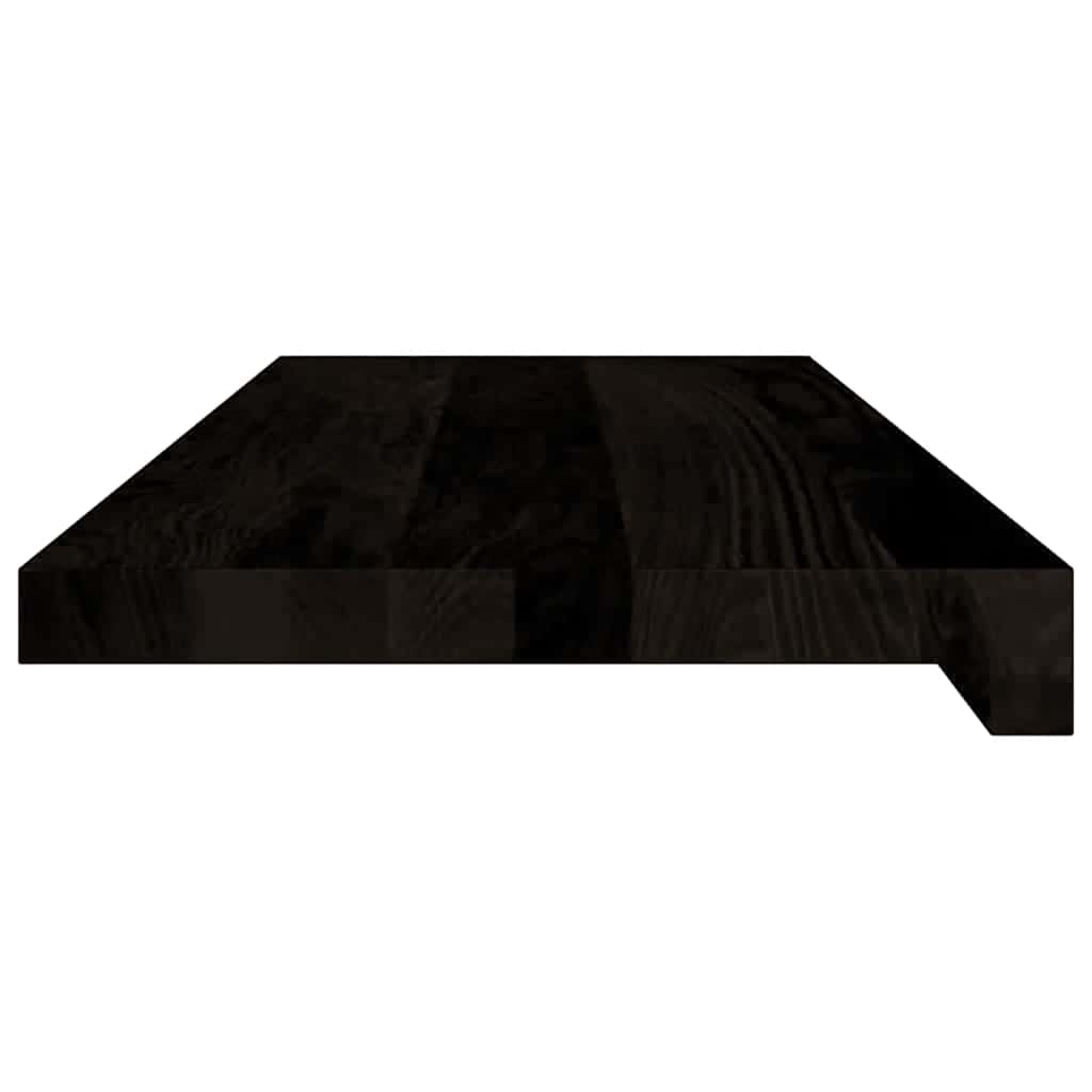 Stair Treads 12 pcs Dark Brown 70x30x2 cm Solid Wood Oak