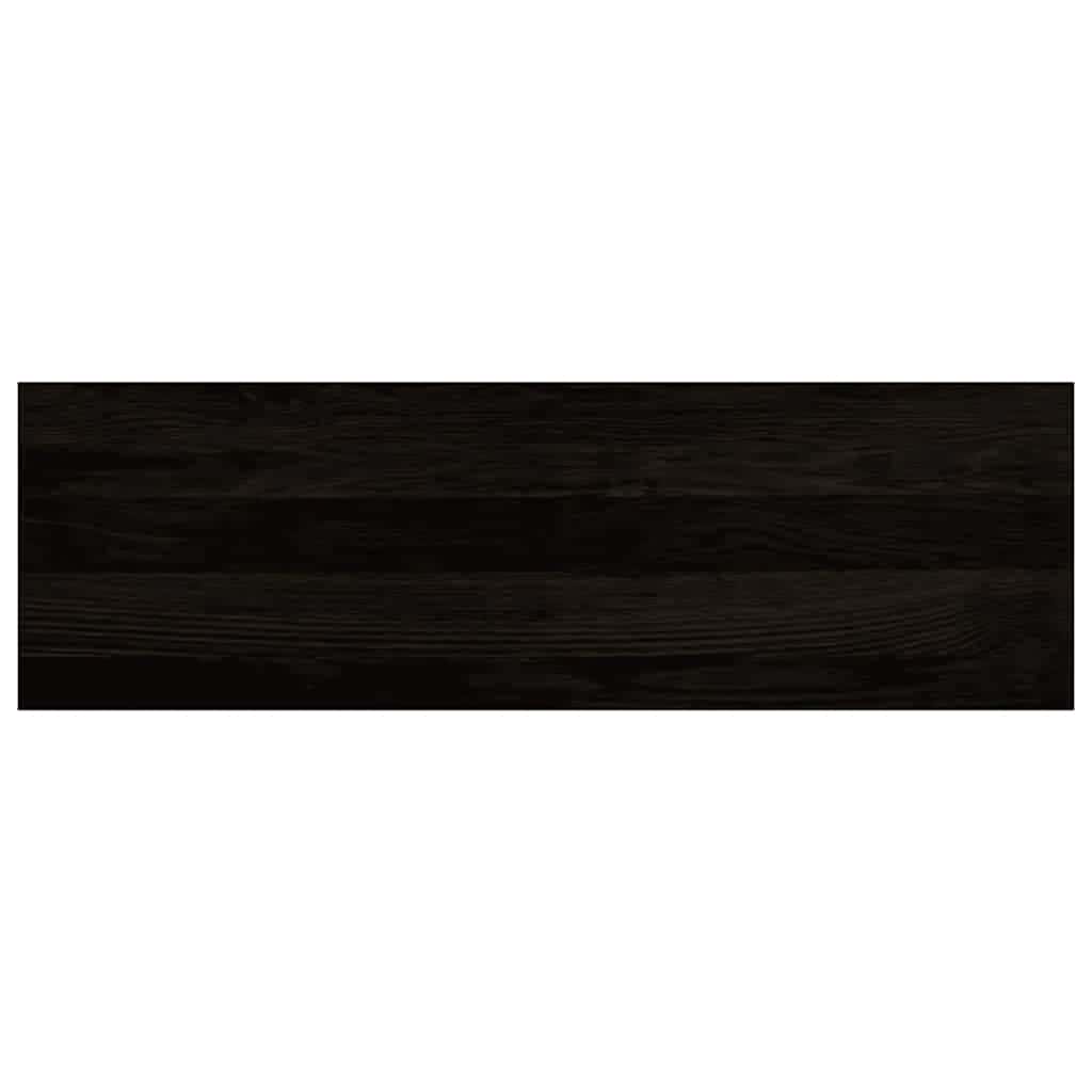 Stair Treads 12 pcs Dark Brown 80x30x2 cm Solid Wood Oak