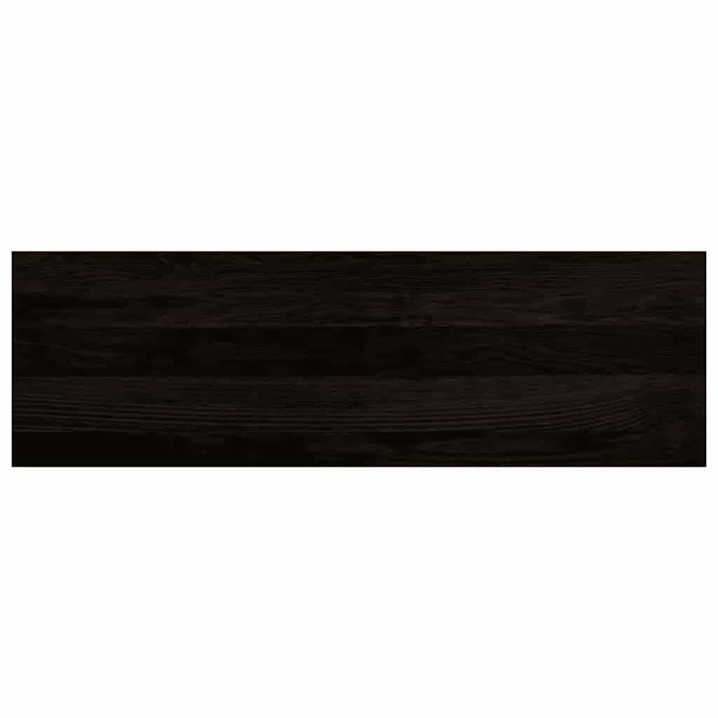 Stair Treads 16 pcs Dark Brown 80x25x2 cm Solid Wood Oak