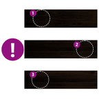 Stair Treads 16 pcs Dark Brown 100x25x2 cm Solid Wood Oak