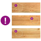 Stair Treads 2 pcs Light Brown 70x25x2 cm Solid Wood Oak