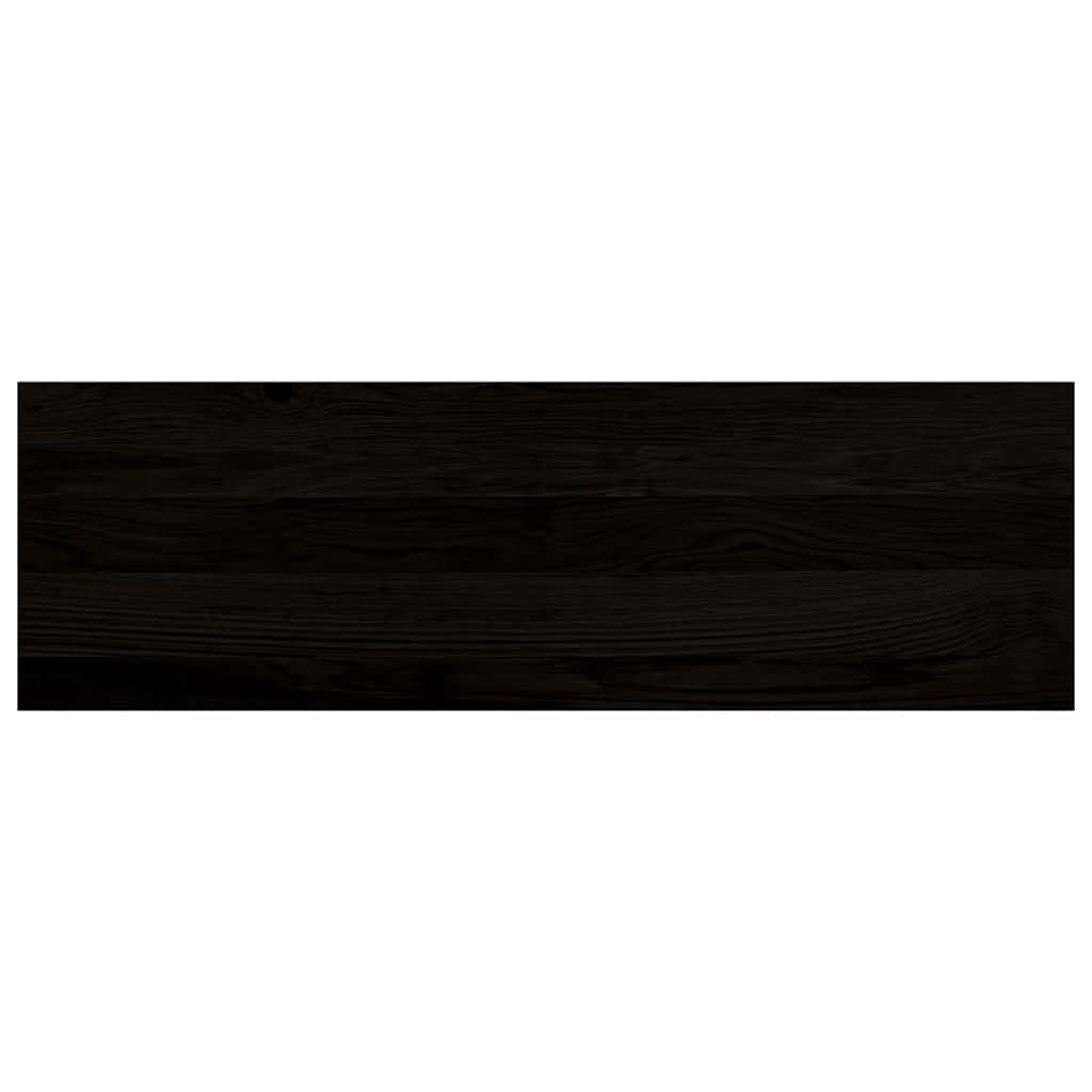 Stair Treads 2 pcs Dark Brown 80x30x2 cm Solid Wood Oak
