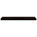 Stair Treads 2 pcs Dark Brown 100x30x2 cm Solid Wood Oak