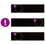 Stair Treads 2 pcs Dark Brown 100x30x2 cm Solid Wood Oak