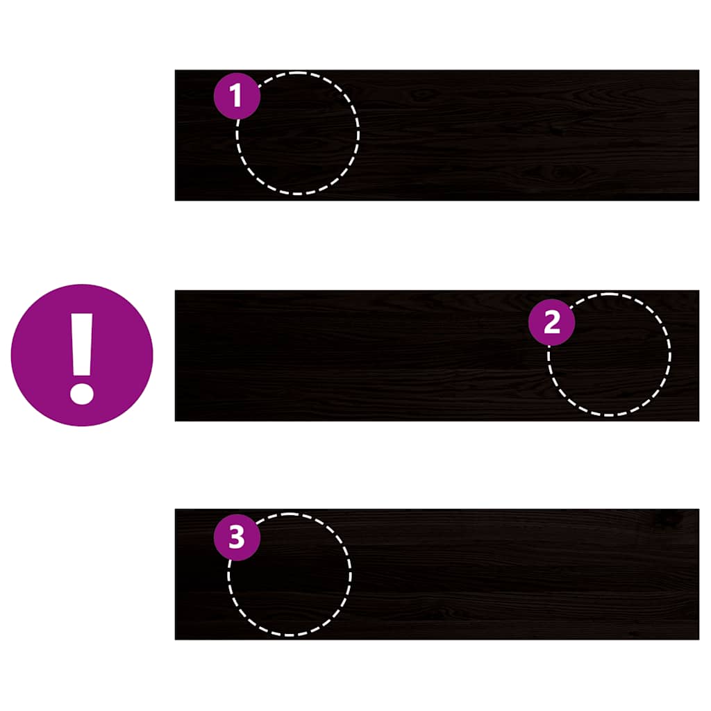 Stair Treads 2 pcs Dark Brown 100x30x2 cm Solid Wood Oak