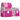 Bunk Bed Without Mattress Pink Solid Wood Pine