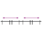  Sliding Cabinet Door Kit 200 cm Carbon Steel