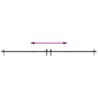 Sliding Cabinet Door Kit 244 cm Carbon Steel