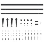 Sliding Cabinet Door Kit 244 cm Carbon Steel