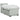 Box Spring Bed With Mattress Dark Velvet