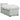 Box Spring Bed With Mattress Dark Velvet