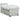 Box Spring Bed With Mattress Dark Velvet