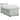 Box Spring Bed With Mattress Dark Velvet