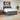 Box Spring Bed With Mattress Faux Leather