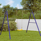 Outdoor Swing Seat for Kids Single with Adjustable Rope Yellow