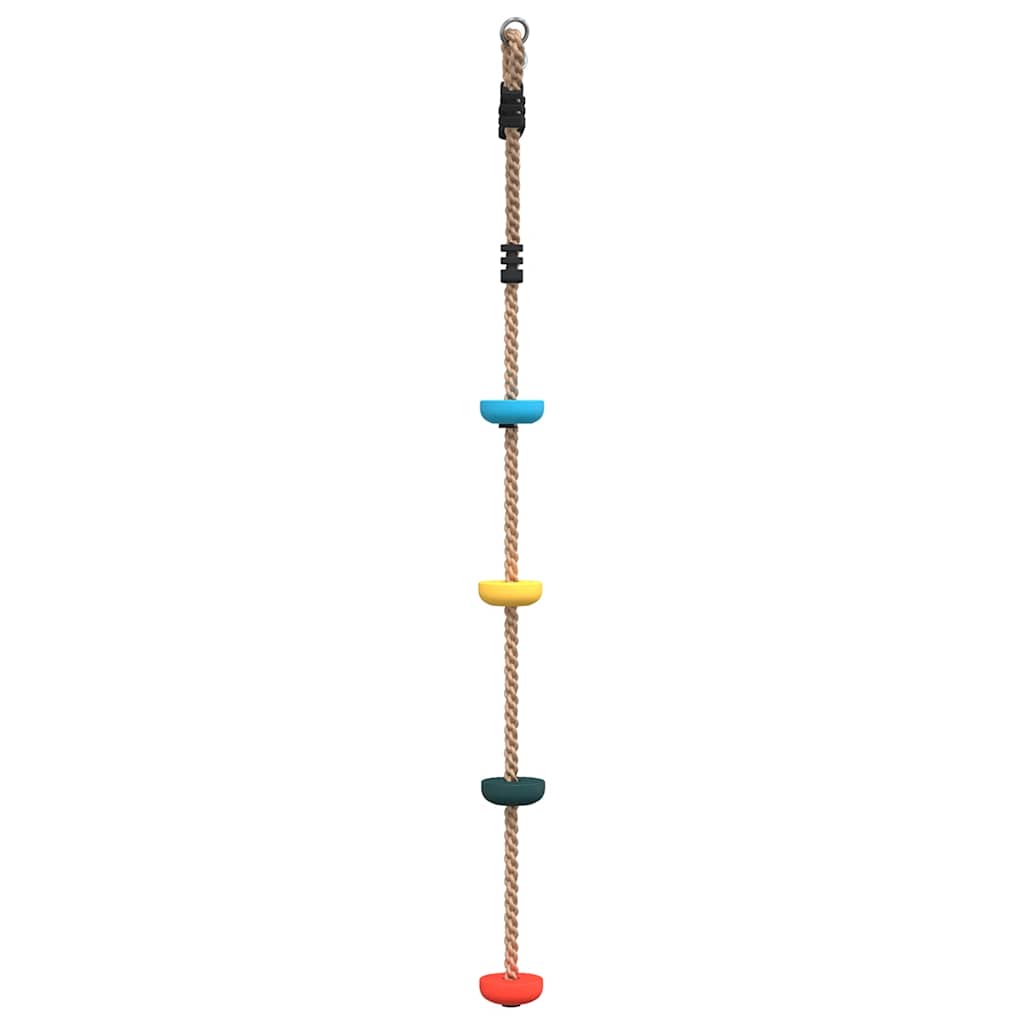 Disc Rope Swing for Kids with 4 Treads Multicolour