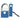 Bunk Bed Without Mattress With Slide And Curtains Blue