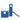 Bunk Bed Without Mattress With Slide And Curtains Blue