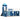 Bunk Bed Without Mattress With Slide And Curtains Blue