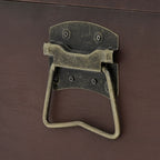 Treasure Chest with Latches Dark Brown 79.5x39.5x39.5 cm Plywood