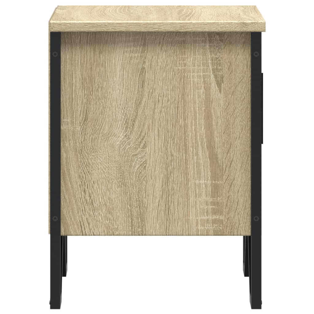 Bedside Cabinets 2 pcs Sonoma Oak 40x30x40 cm Engineered Wood