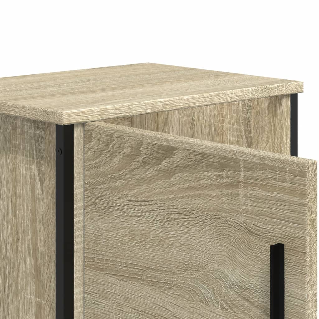 Bedside Cabinets 2 pcs Sonoma Oak 40x30x40 cm Engineered Wood