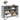 Sideboard Grey Sonoma 101x35.5x74.5 cm Engineered Wood